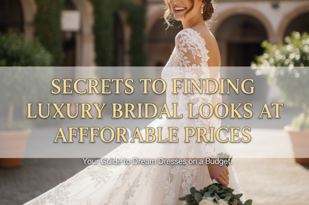 Secrets to Finding Luxury Bridal Looks at Affordable Prices