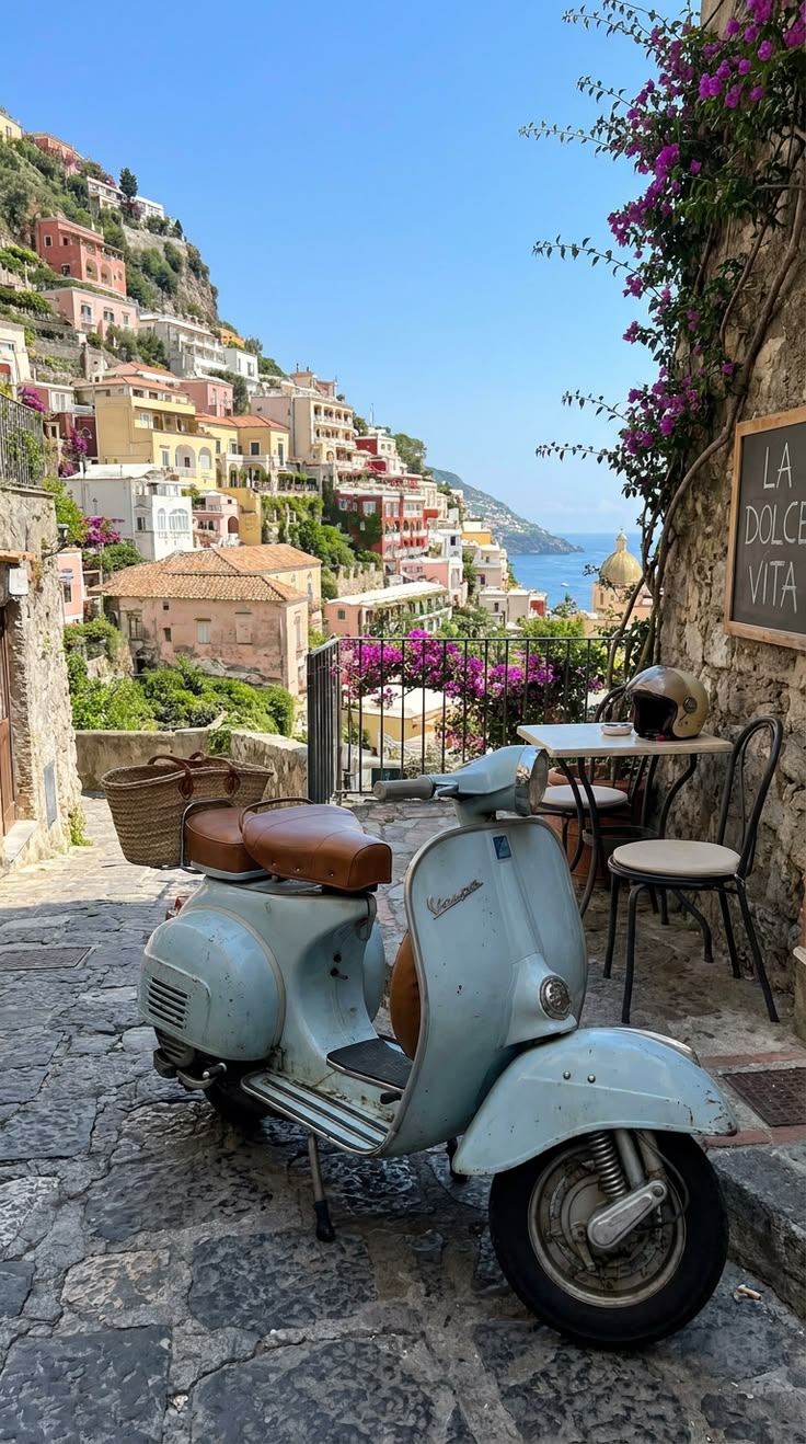 Italy, Amalfi Coast - Coastal Village, Dolce Vita