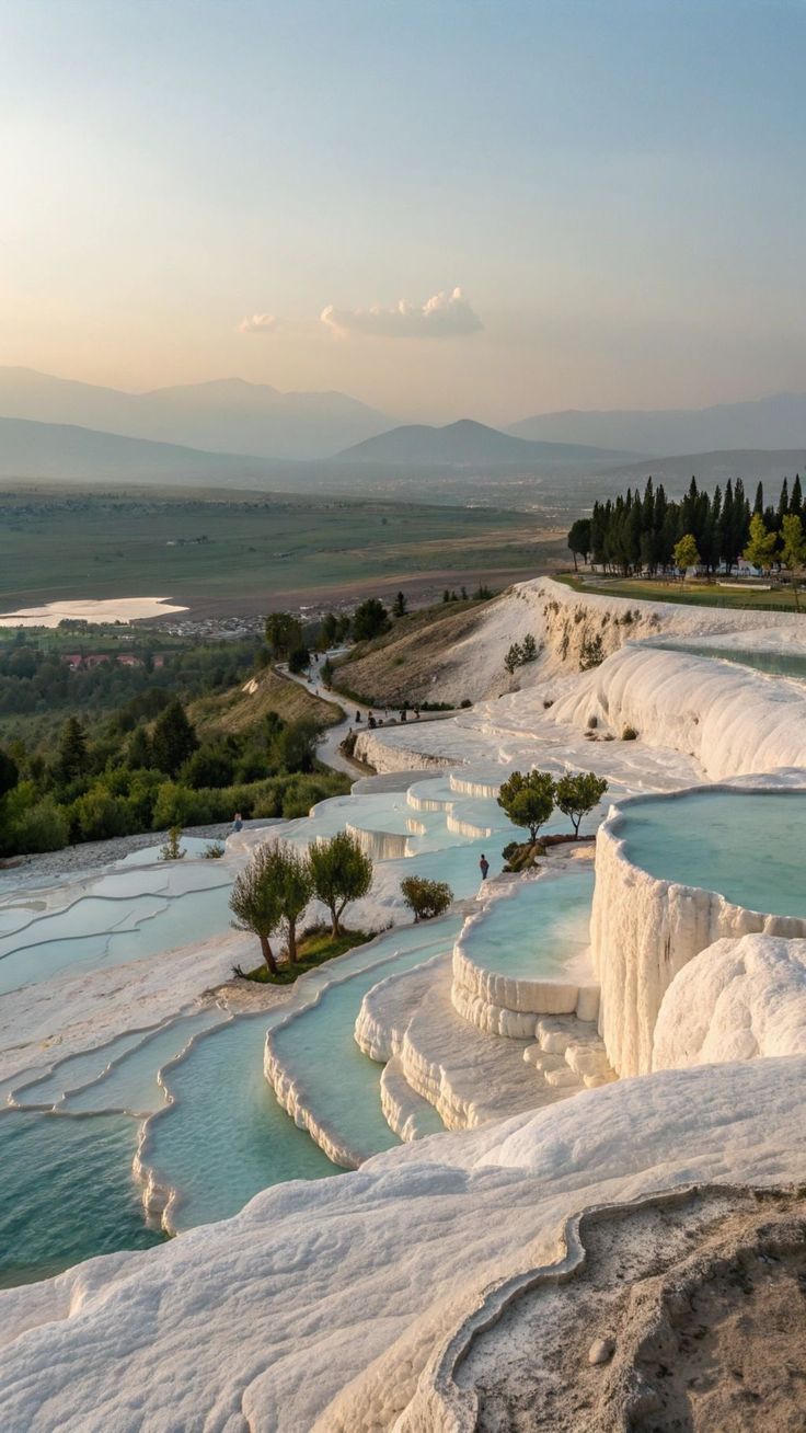 Turkey, Pamukkale - Natural Terraces, Ethereal