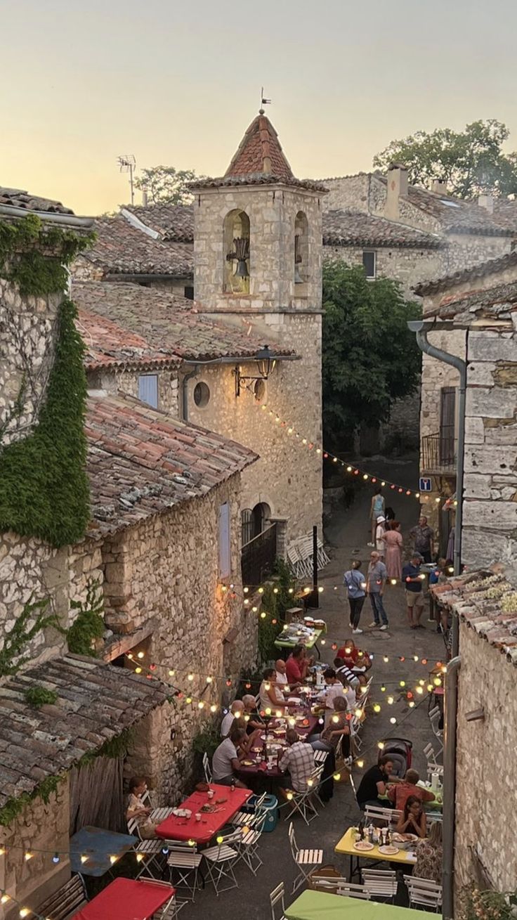 France - Village, Rustic Romantic