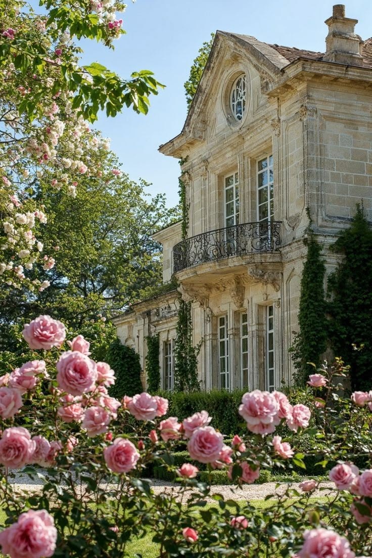 France - Château Garden, Romantic