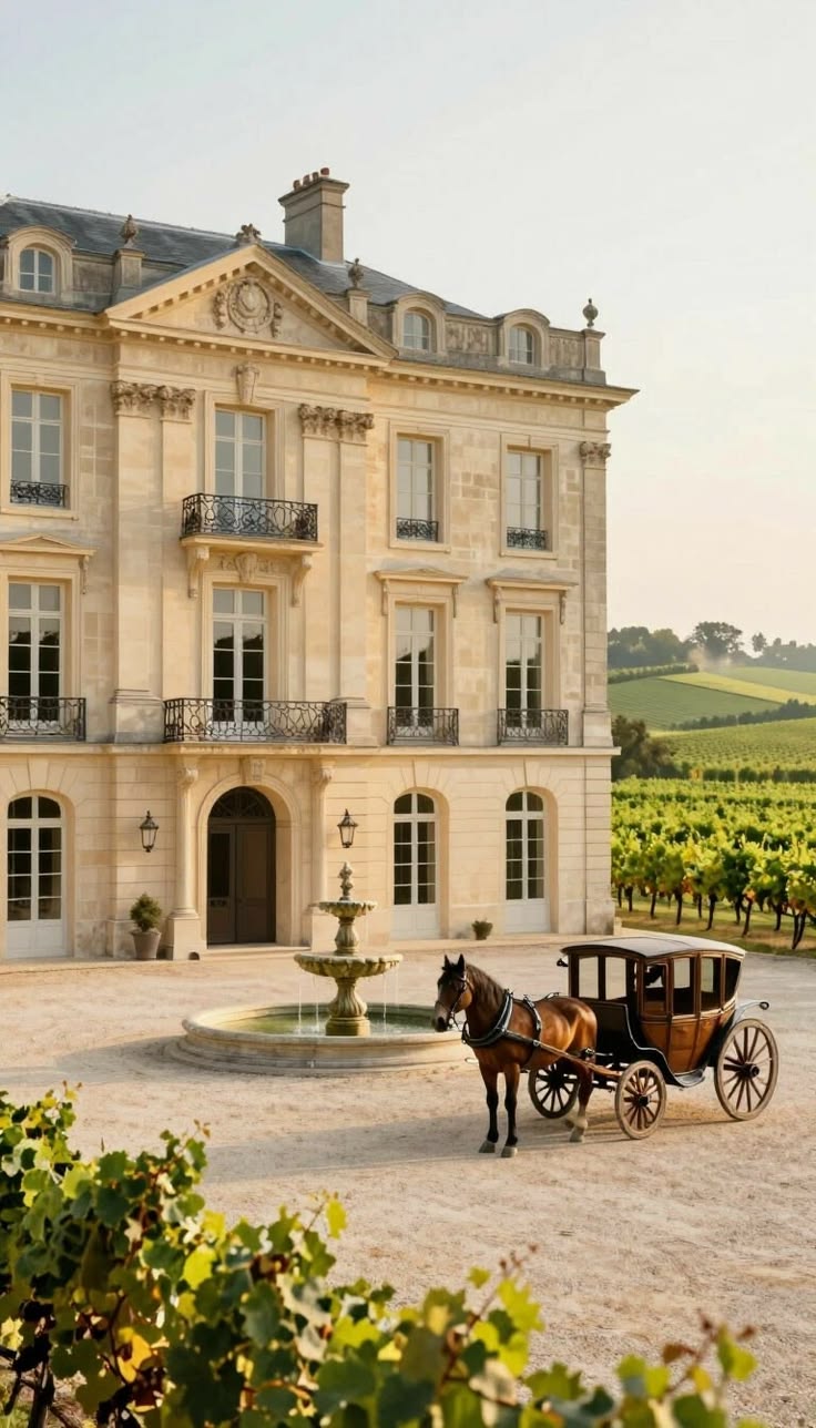 France, Bordeaux - Vineyard Château, Old Money