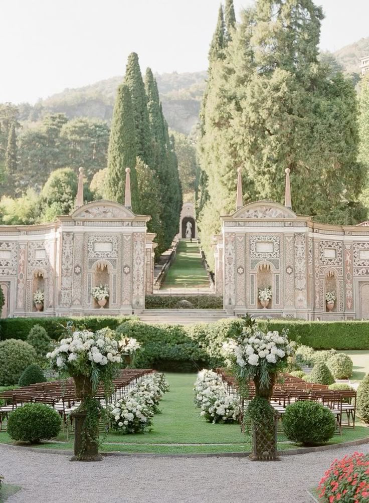 Italy - Lake Como, Classical Garden