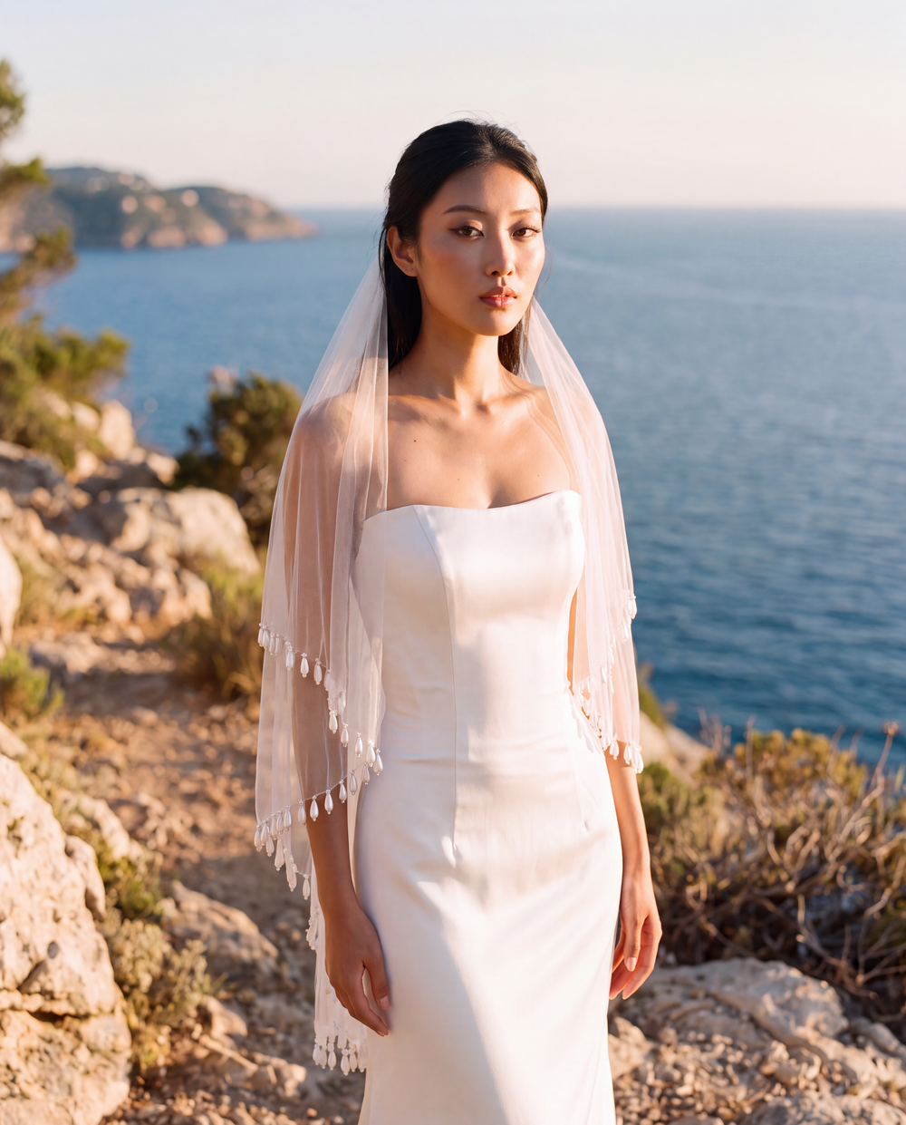 Pearl Edge Veil