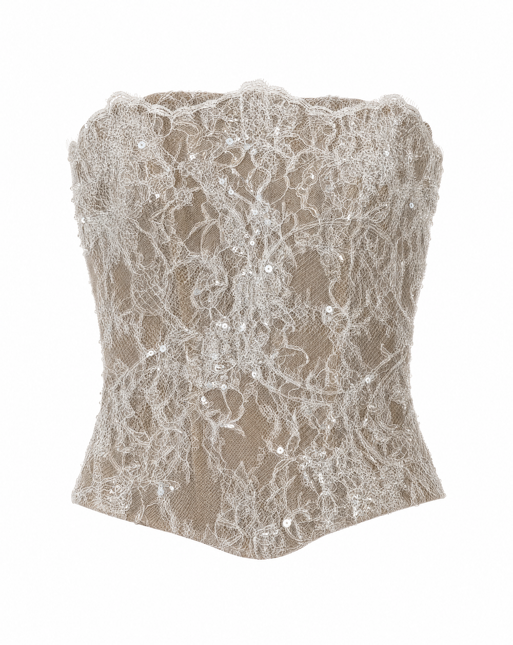 Lace Corset Top Front