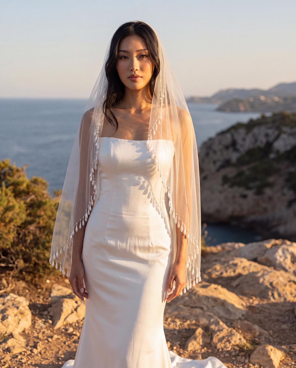 Pearl Edge Veil