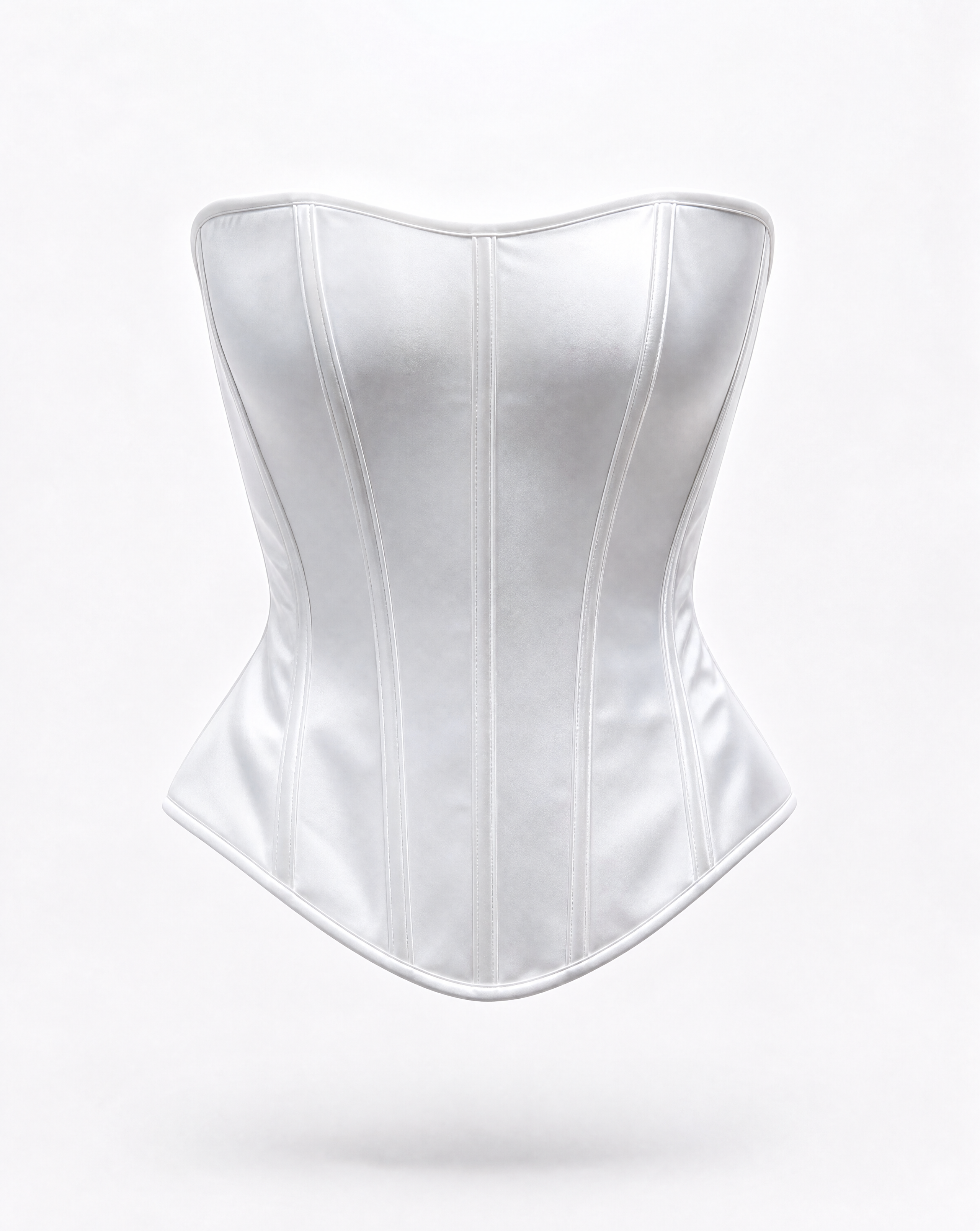 Satin Corset Tube Top