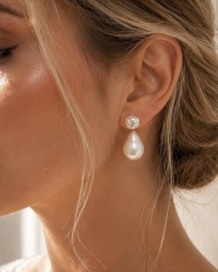 Pearl Drop Earrings