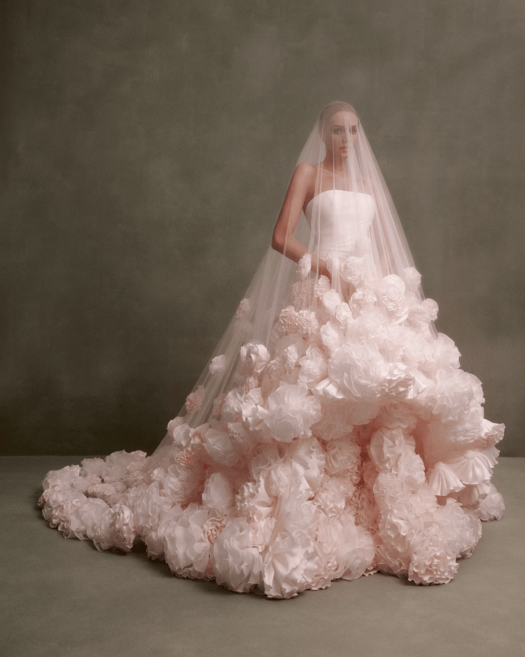 Front with veil